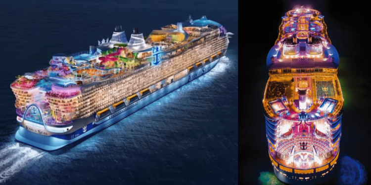 Así luce el crucero más grande del mundo