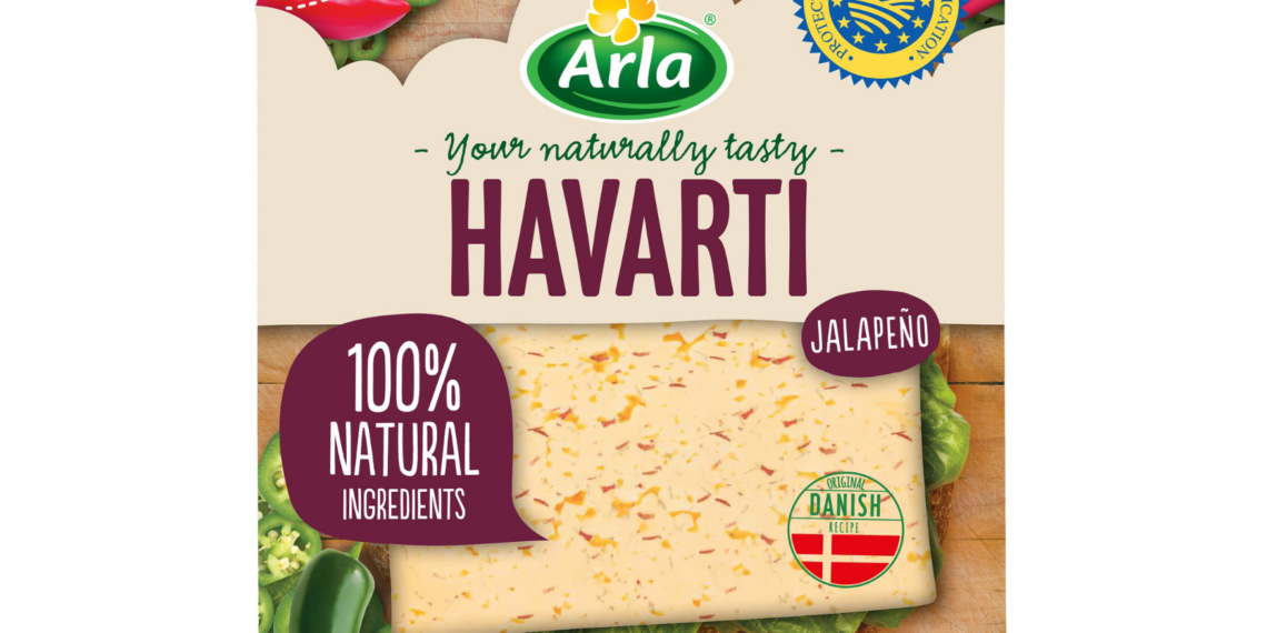 Arla Havarti Jalapeño, el nuevo queso en lonchas de Arla Foods