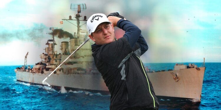 Grillo a un inglés: "No te metas con Argentina, pelotudo"