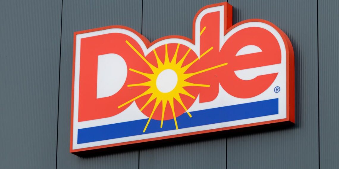 Close up of Dole signage, representing the Dole class action.