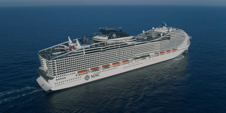 MSC Cruceros publica informe de sostenibilidad 2022