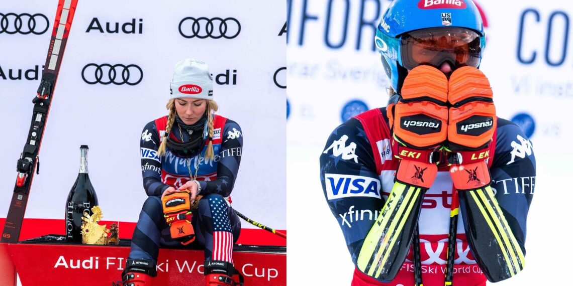 La esquiadora Mikaela Shiffrin se sincera sobre cómo lidia con la ansiedad