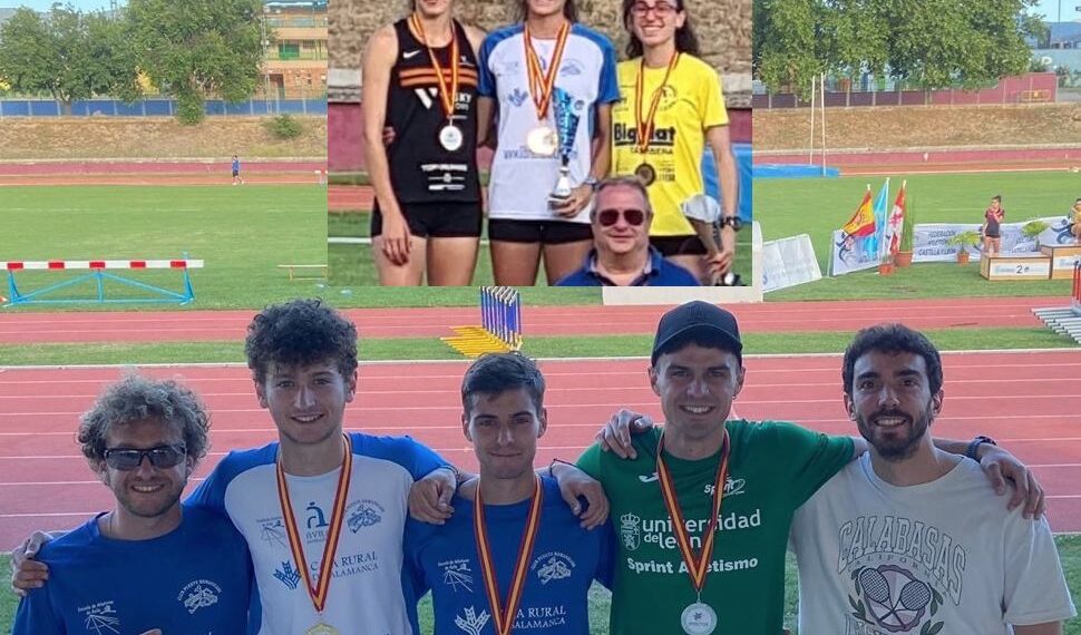 Seis medallas para los atletas abulenses en el autonómico absoluto y sub-20