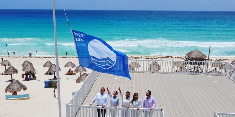 Quintana Roo, líder nacional e internacional en distintivos Blue Flag con las mejores playas