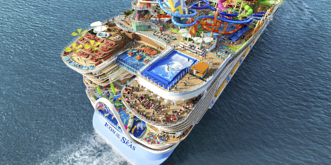 Royal Caribbean apuesta por un multicolorido crucero gigante