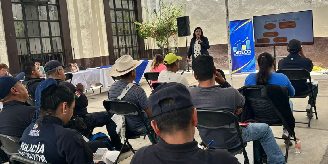 Realizan Primera Jornada de Capacitación Turística en Zimapán