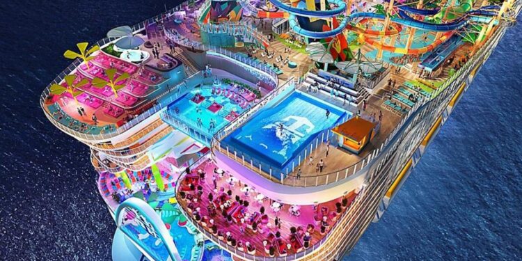 Nuevo Titanic: Así es el crucero más grande del mundo que visita a México