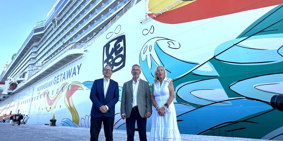 El crucero Norwegian Getaway, con 5.000 pasajeros, hace su primera escala en el puerto de Motril – Telemotril
