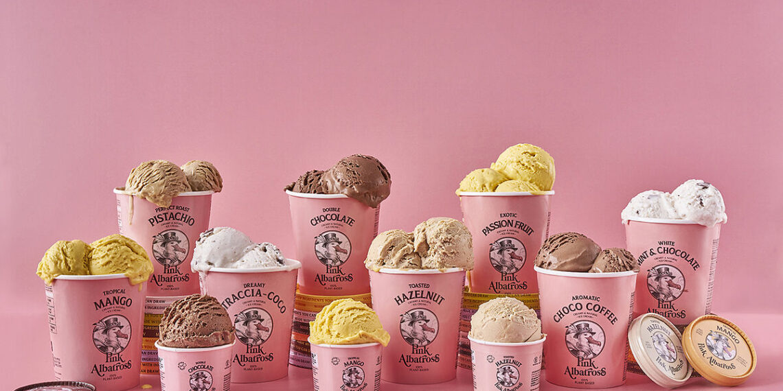 Los helados veganos de Pink Albatross duplican sus puntos de venta al superar los 2.000