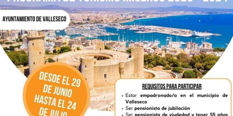 Valleseco abre la solicitud para los viajes del IMSERSO