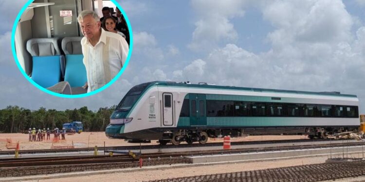 Así es por dentro el vagón estándar del Tren Maya