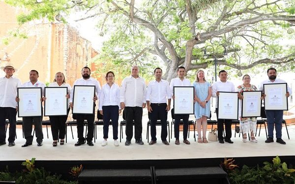 Los Pueblos Mágicos de Yucatán se cubrieron de color en beneficio de la población local