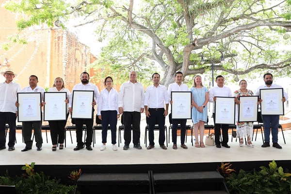 Los Pueblos Mágicos de Yucatán se cubrieron de color en beneficio de la población local
