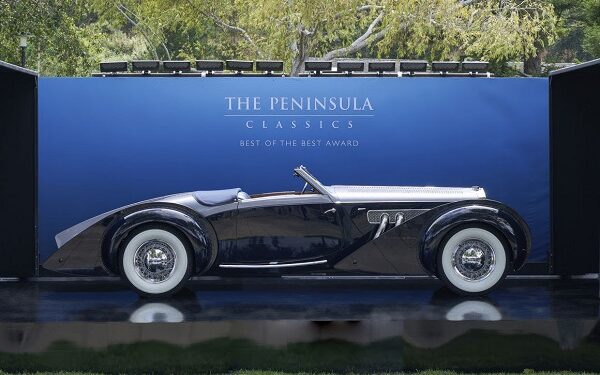 The Peninsula Classics Best Of The Best 2022: El Phenomenal 1938 Delage Type D8-120 S Cabriolet De Villars, Gana El Prestigioso Premio