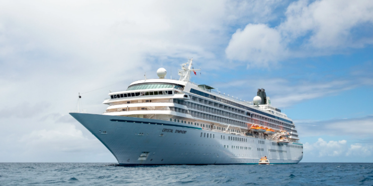 Crucero de Crystal completa pruebas de mar