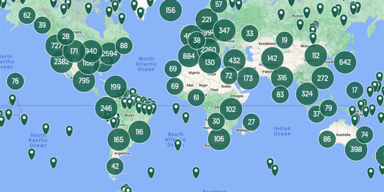 Conoce el Atlas Obscura, el mapa que cataloga los puntos más singulares de España y el mundo