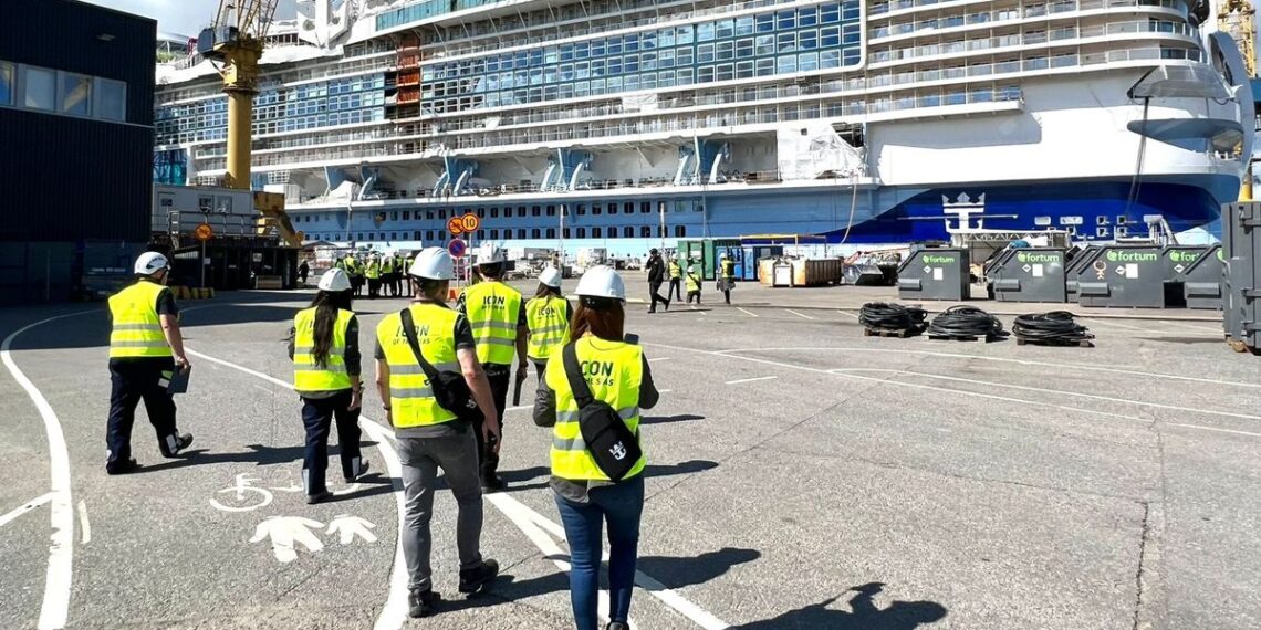 Icon of the Seas prepara su debut en altamar