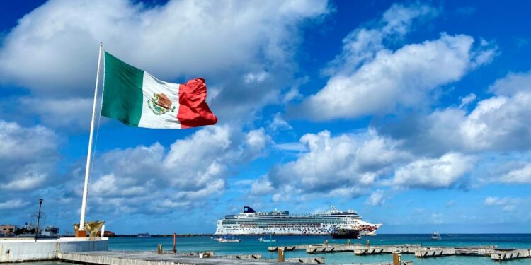 México recibe 4 millones 969 mil pasajeros en crucero, de enero a junio de 2023