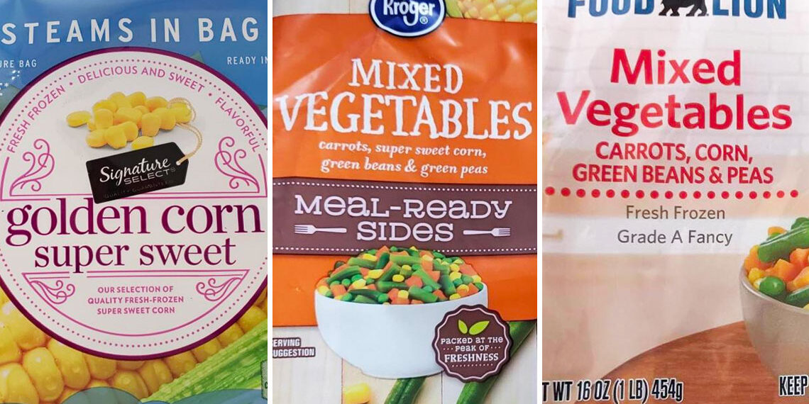 Retiran vegetales congelados por riesgo de listeria