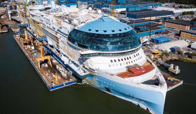 'Icon of the seas', el crucero más grande del mundo, zarpará en 2024