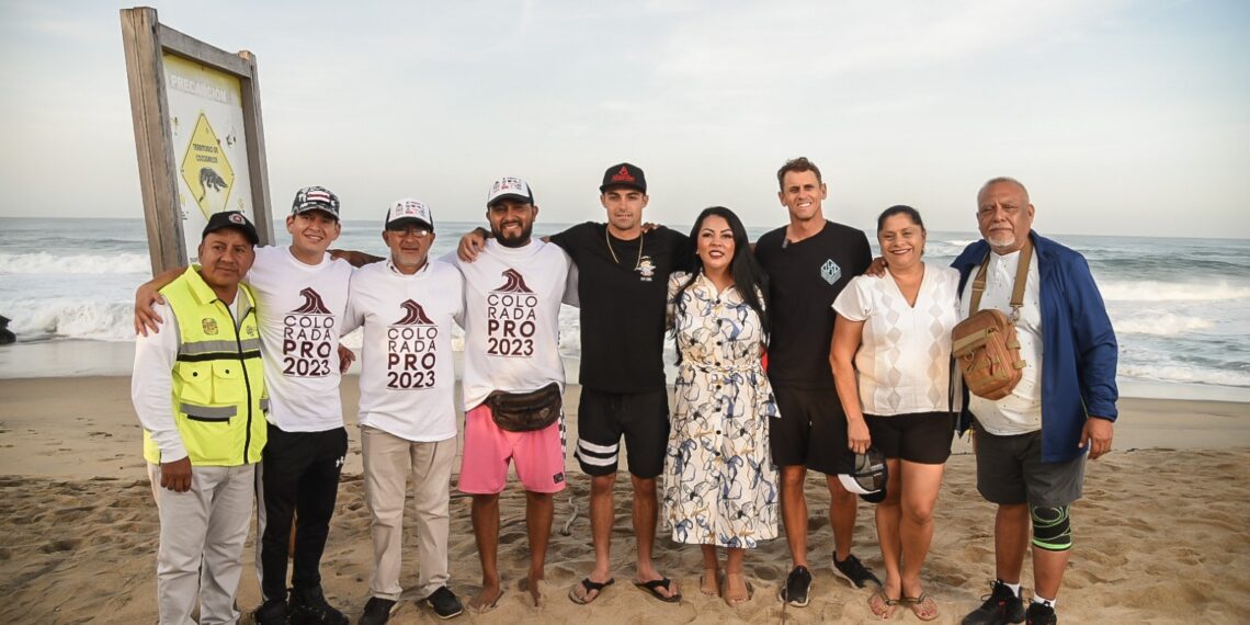 Puerto Escondido, capital del surf, se posiciona como destino de turismo de aventura con el Colorada Pro 2023