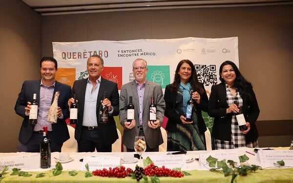 Anuncian la tercera edición del Festival del Vino Queretano. Se realizará los días 7 y 8 de octubre en el Centro de las Artes de Querétaro