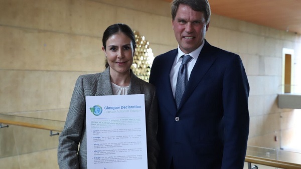 Firma Querétaro adhesión a la Declaratoria de Glasgow de la OMT