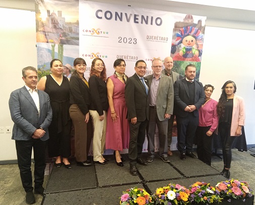Sectur Querétaro y Conexstur firman una alianza estratégica para la promover la Actividad Turística del estado queretano