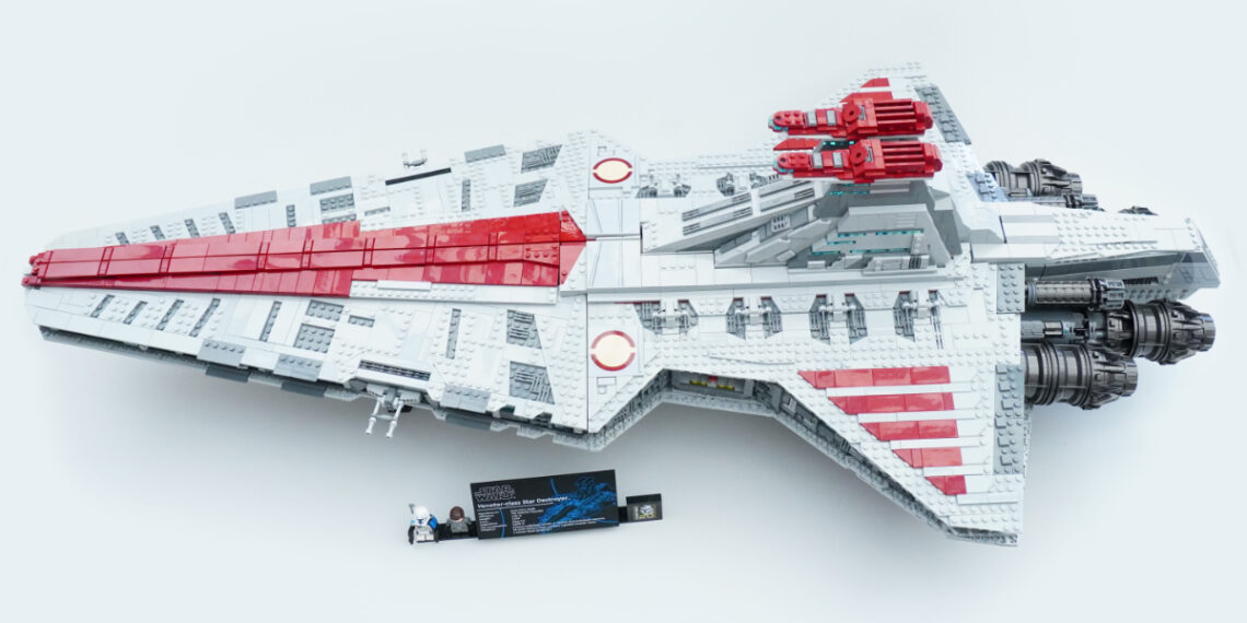 LEGO Star Wars Revisión del crucero de ataque republicano clase Venator 75367