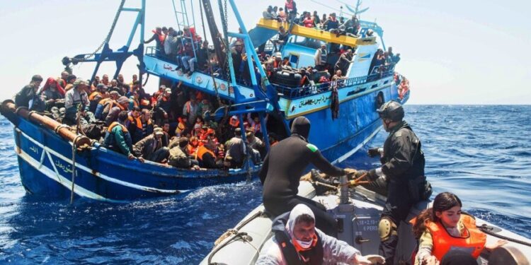 Más de 2300 migrantes murieron en el Mediterráneo en un año