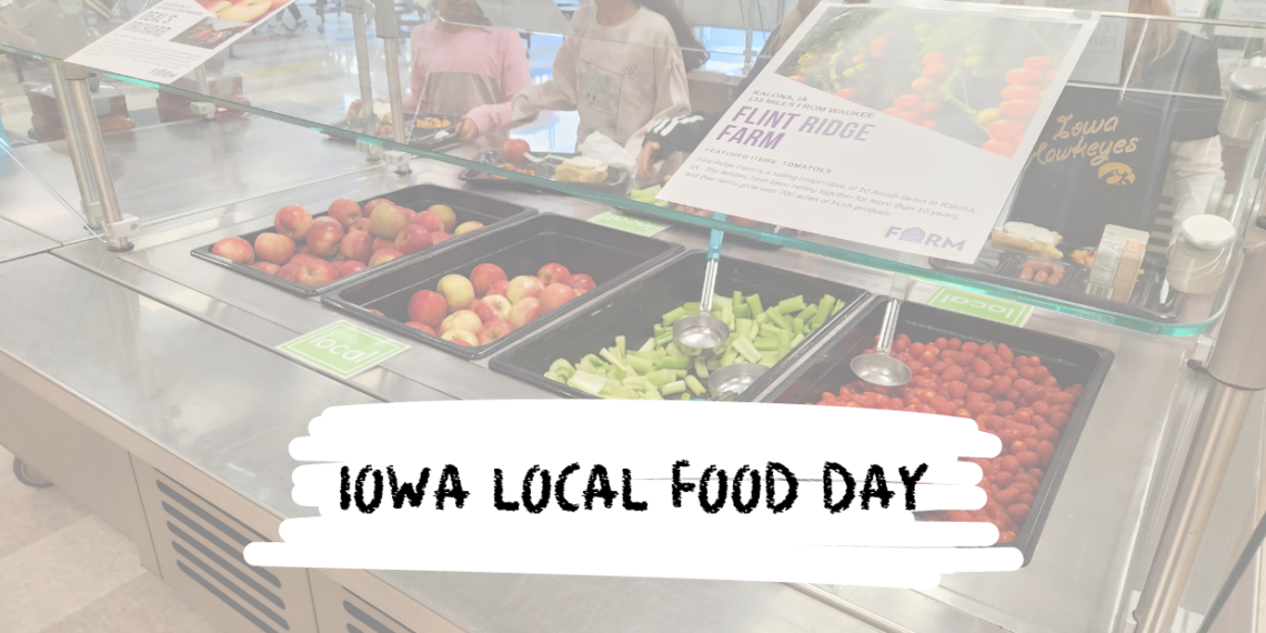 Celebrating Iowa Local Food Day
