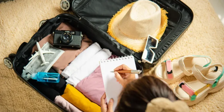 Preparar la maleta para viajar