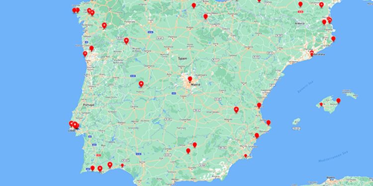 El 'Google Maps' con los mejores bares y restaurantes de España