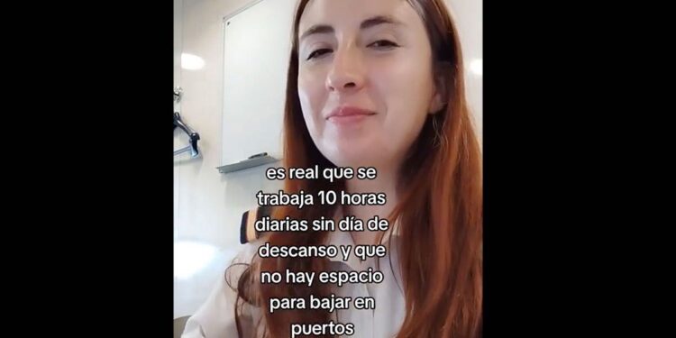 el vídeo viral que cuenta la cruda realidad de trabajar en un crucero