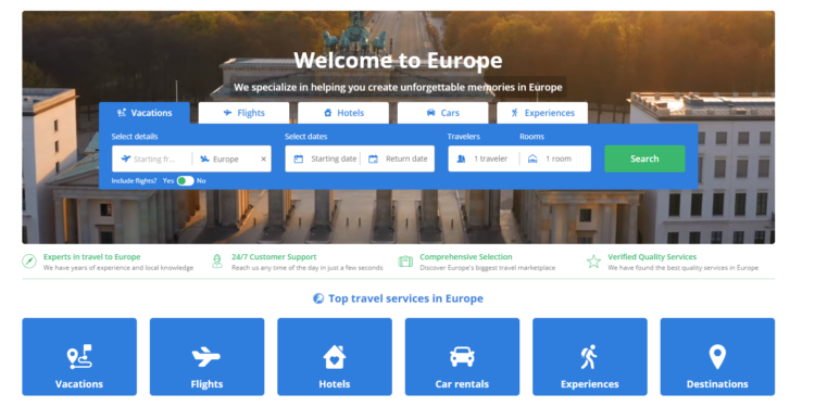 Guide to Europe lanza Travis, un planificador de viajes impulsado por IA