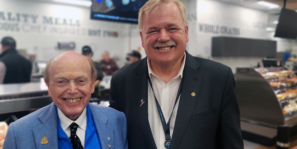 Jim Pattison in Prince George for Save-On-Foods opening