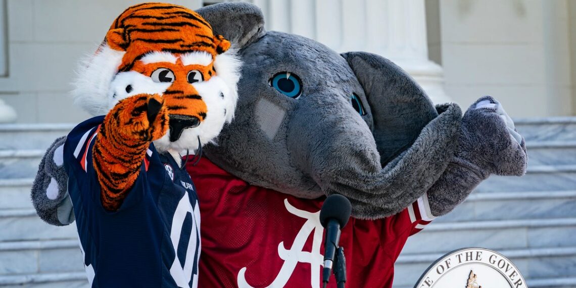 University of Alabama kicks off Iron Bowl-inspired food drive