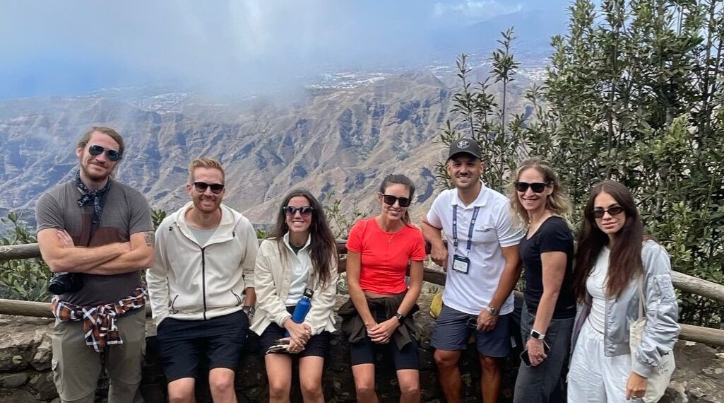 Periodistas estadounidenses recorren Tenerife para conocer de primera mano la oferta del destino