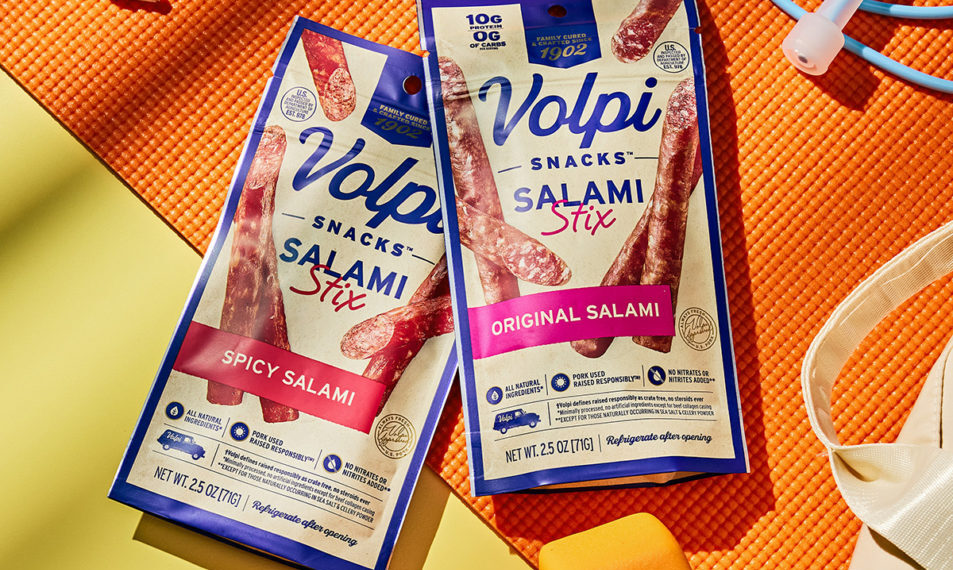 Volpi Foods markets new salami snack to people on the go