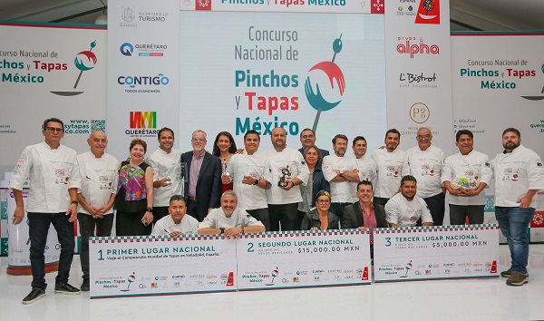José Francisco Garay, fue el chef ganador del Concurso Nacional de Pinchos y Tapas