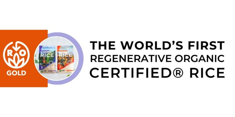 LOTUS FOODS ORGANIC WHITE AND BROWN BASMATI RICE BECOMES FIRST RICE TO EARN REGENERATIVE ORGANIC CERTIFIED® (ROC®) GOLD; UPGRADES FROM SILVER