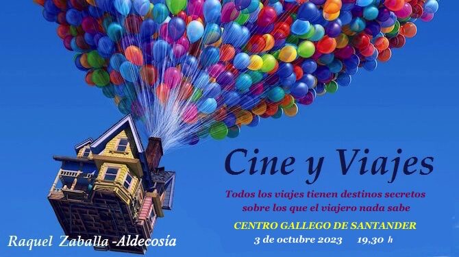 Conferencia-coloquio sobre cine y viajes, con Raquel Zaballa-Aldecosía