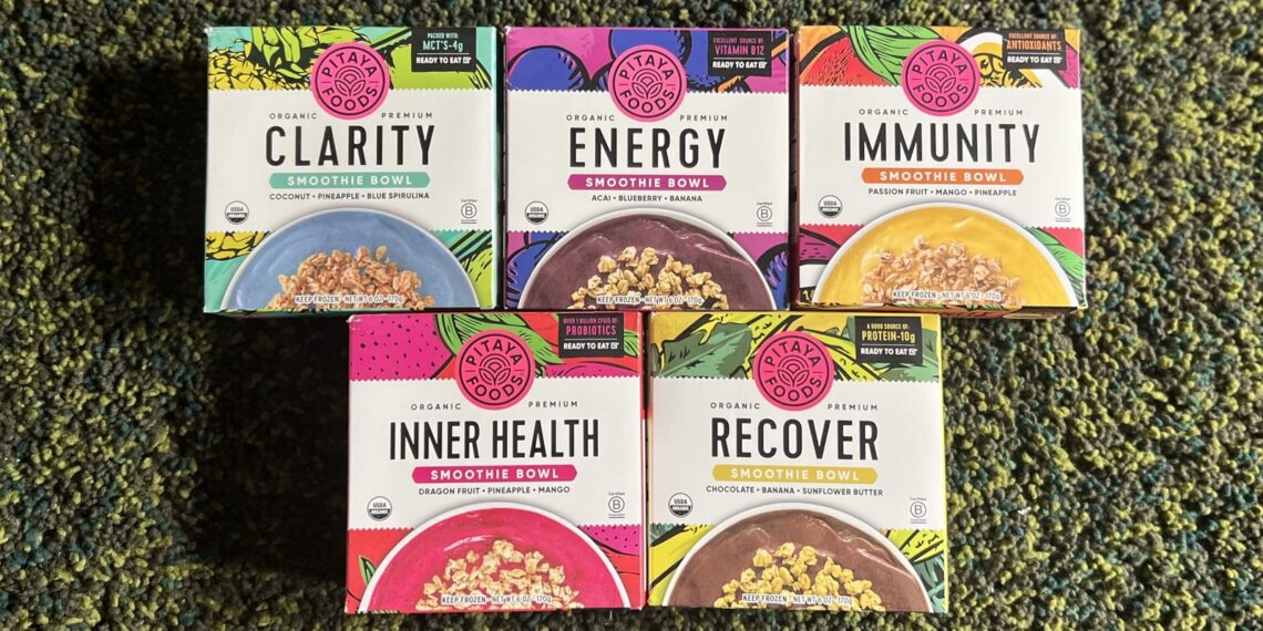 Pitaya Foods' 5 Smoothie Bowl Flavors Ranked