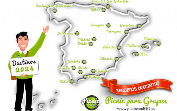 Picnic And GO! alcanza los 20 destinos en España.