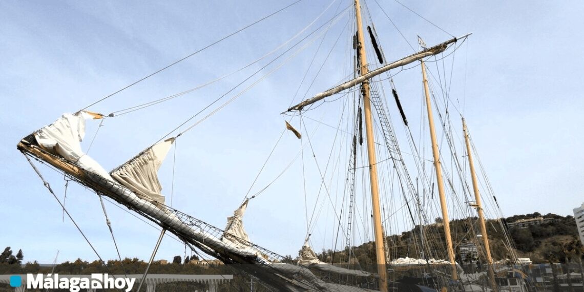 Otoño de veleros en el puerto de Málaga