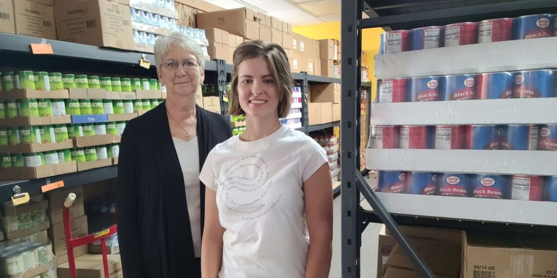Fort Madison teen publishing cookbook for food pantry customers