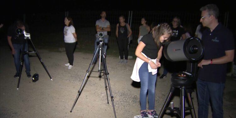 La primera luna llena de otoño... aún más bella desde Cáparra