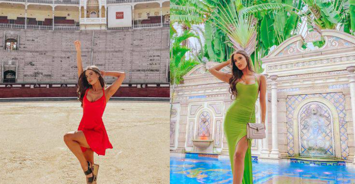 Esposa de Andrés Roemer continúa vida de viajes y sesiones fotográficas