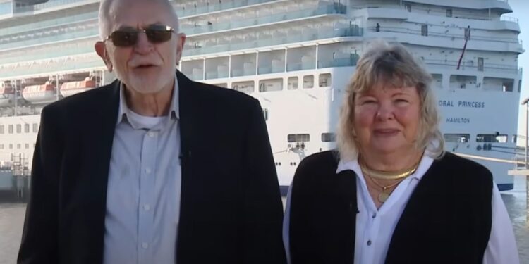 La pareja de jubilados que lleva 500 días viviendo en cruceros
