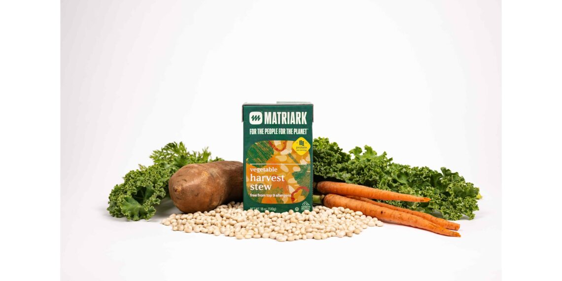 Matriark Foods Launches World's First Carbon Neutral, Shelf-Stable Meal for Food Banks, Addressing Hunger and Increasing Access to Healthy Food